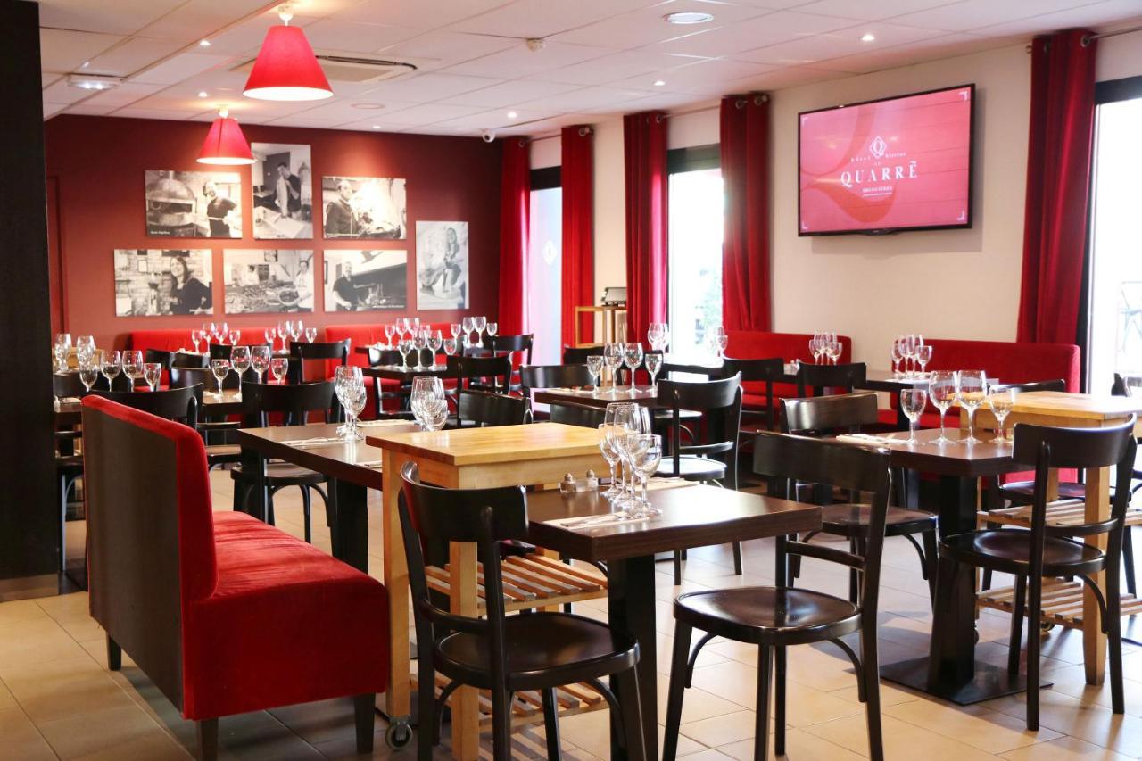 Le Quarre Hotel Bistrot Bruguieres Buitenkant foto