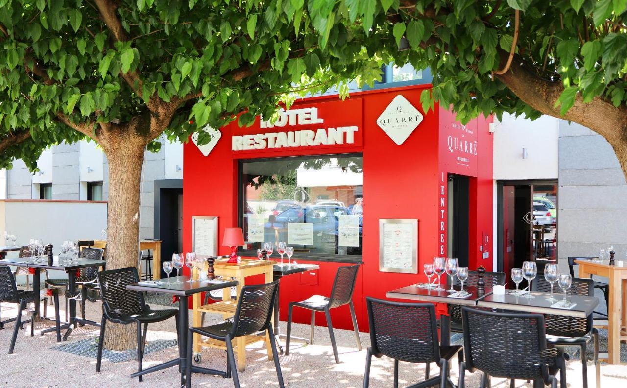 Le Quarre Hotel Bistrot Bruguieres Buitenkant foto